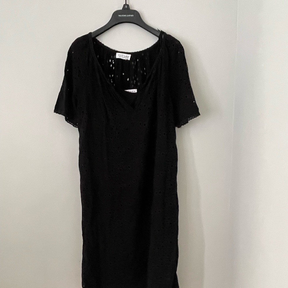 Eyelet dress by velvet by graham and spencer